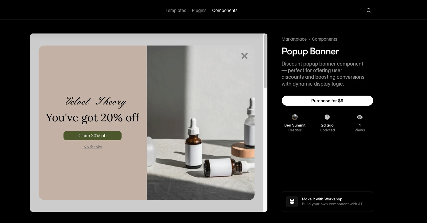 Selling Framer Components - Framer's New Way for You to Monetize Your Web Design Skills