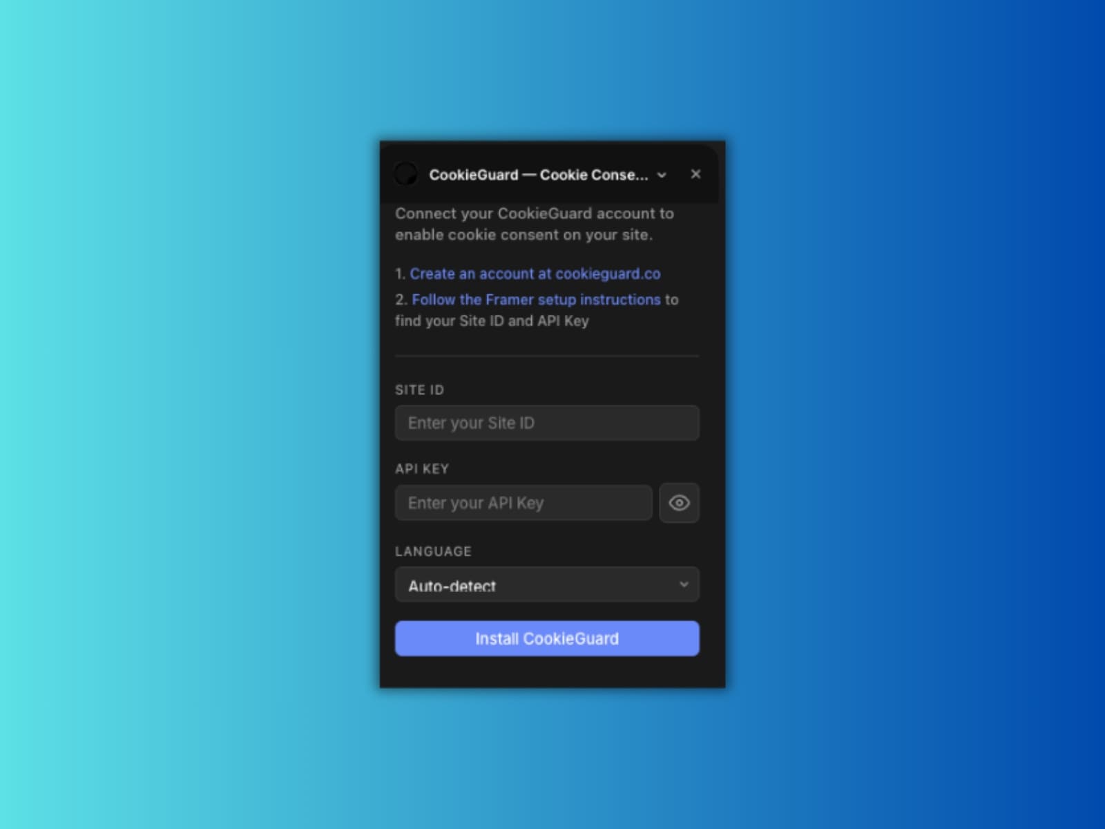CookieGuard — Cookie Consent — Global Cookie Consent
