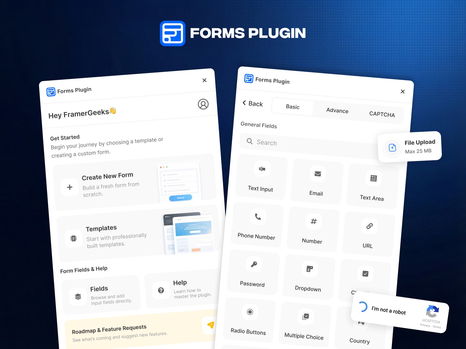 Forms Plugin — Powerful forms. Free to start.