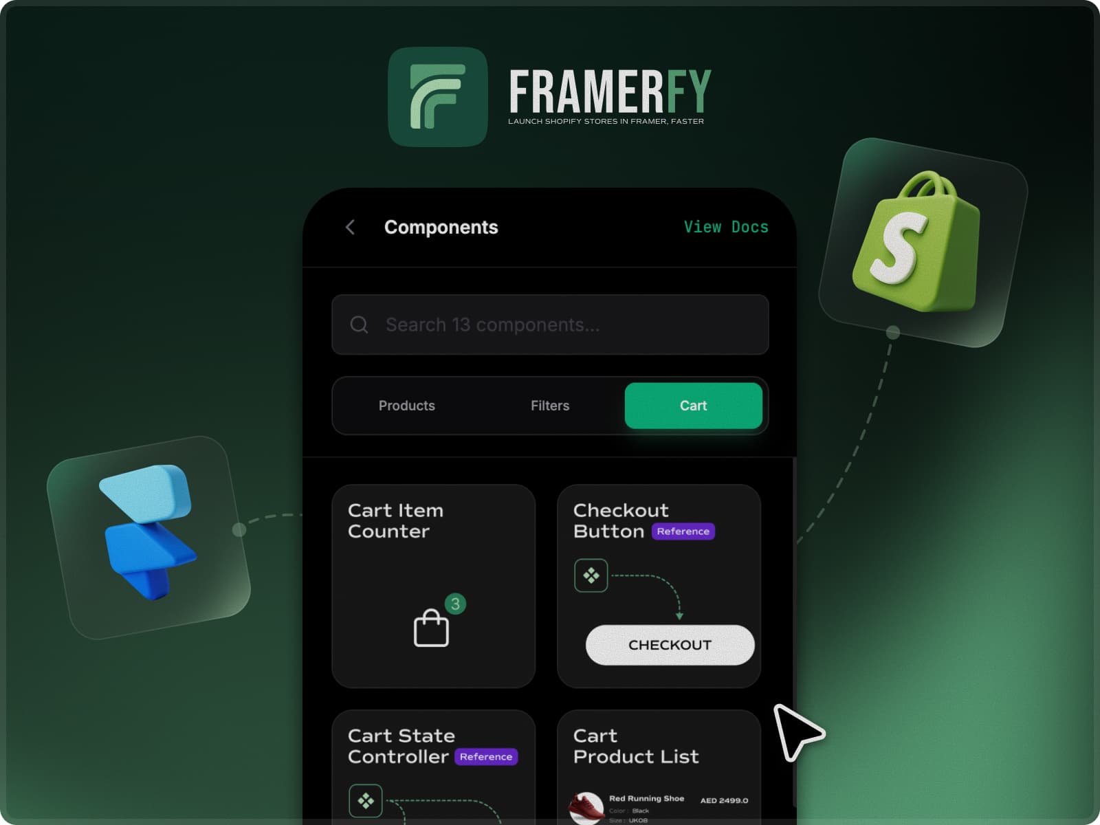 Framerfy — Design Shopify Store in Framer