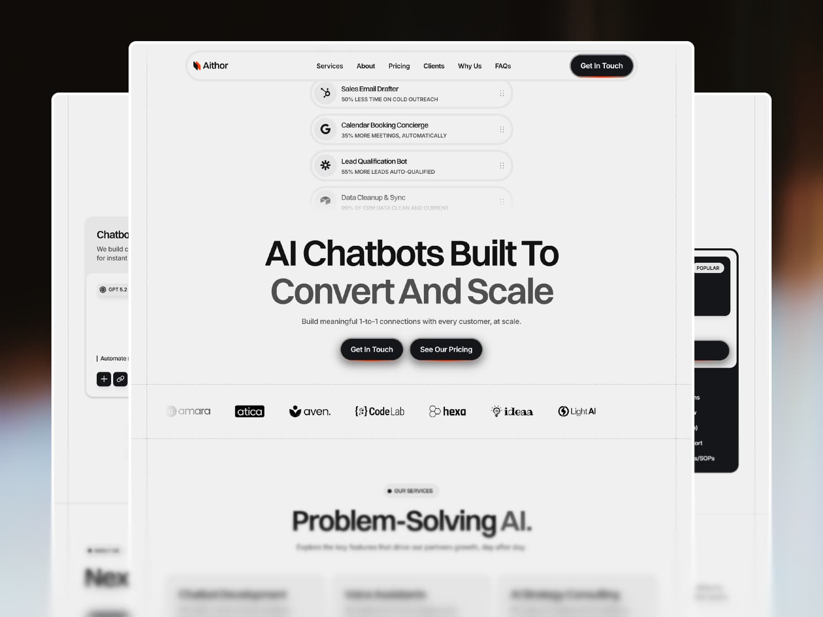 AIthor — Chatbot & AI Agency Template