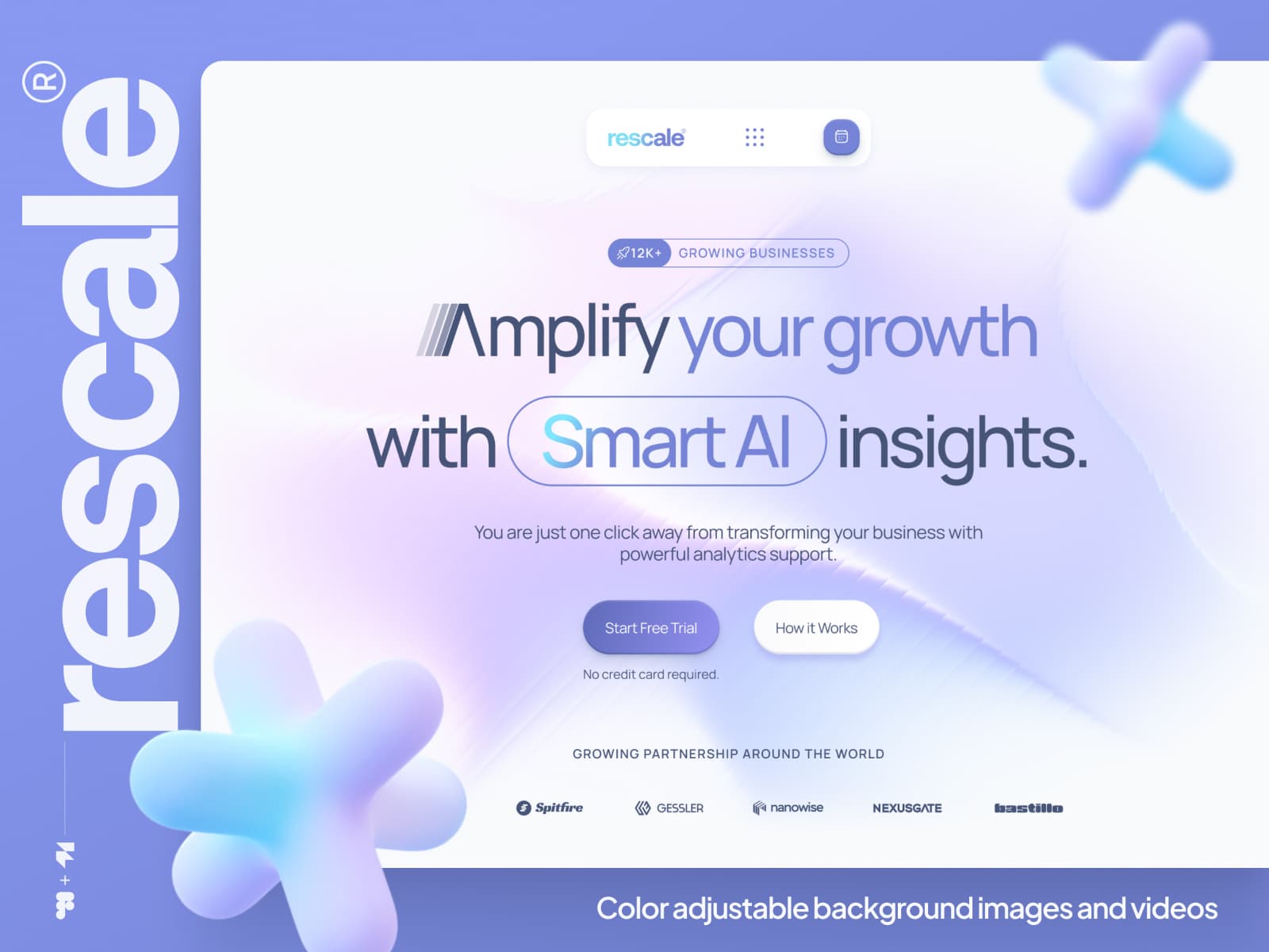 Rescale — AI Agency Landing Page