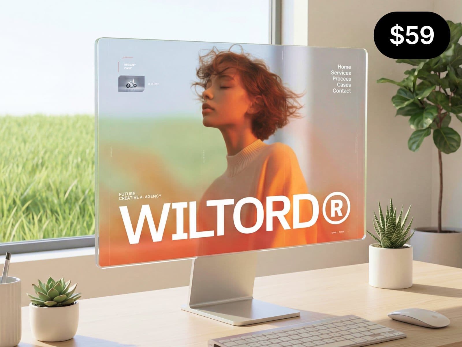 WILTORD — AI Agency & Portfolio Landing Page