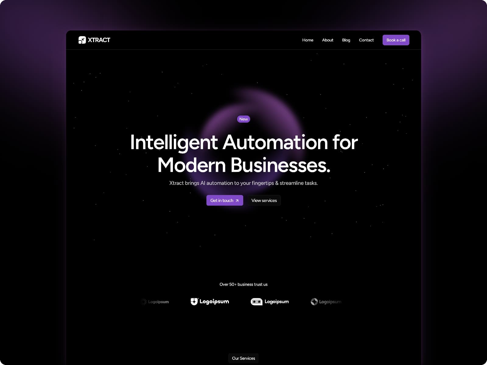 Xtract — AI Automation Agency Template